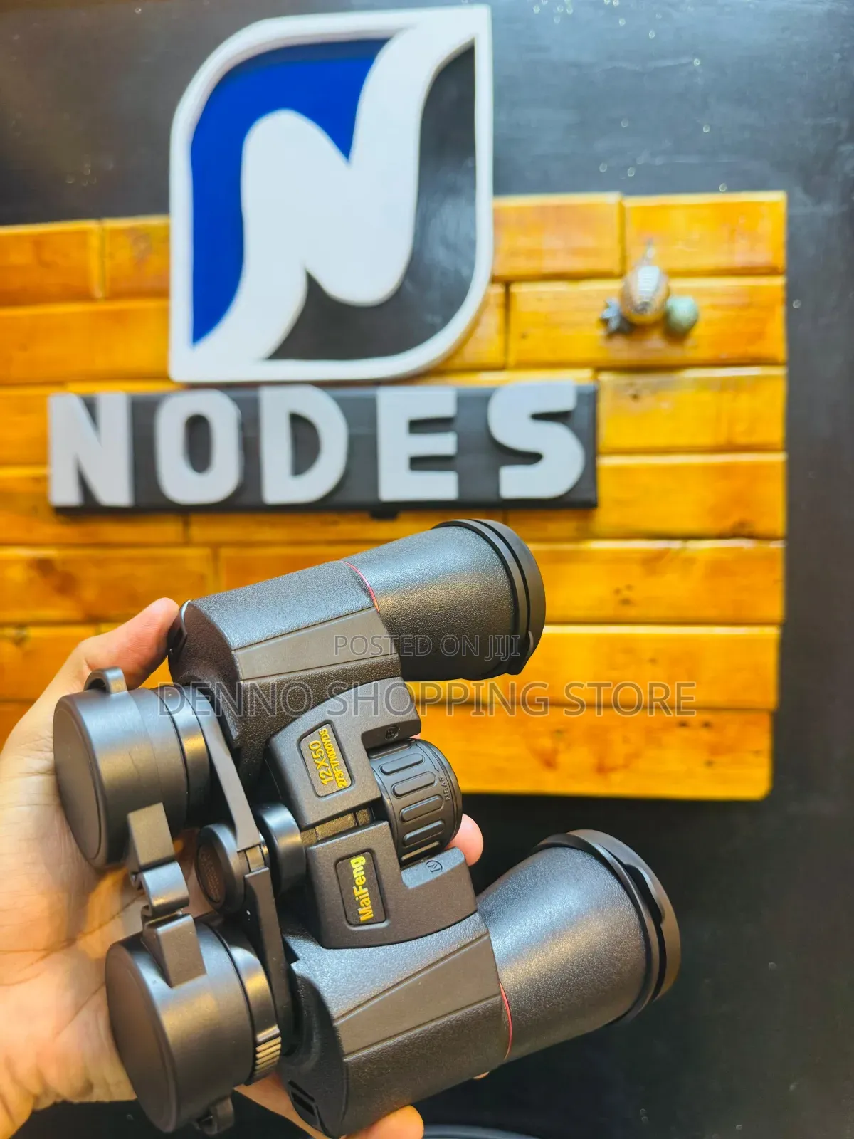 Maifeng Ed 12x50 Binocular Black Clear