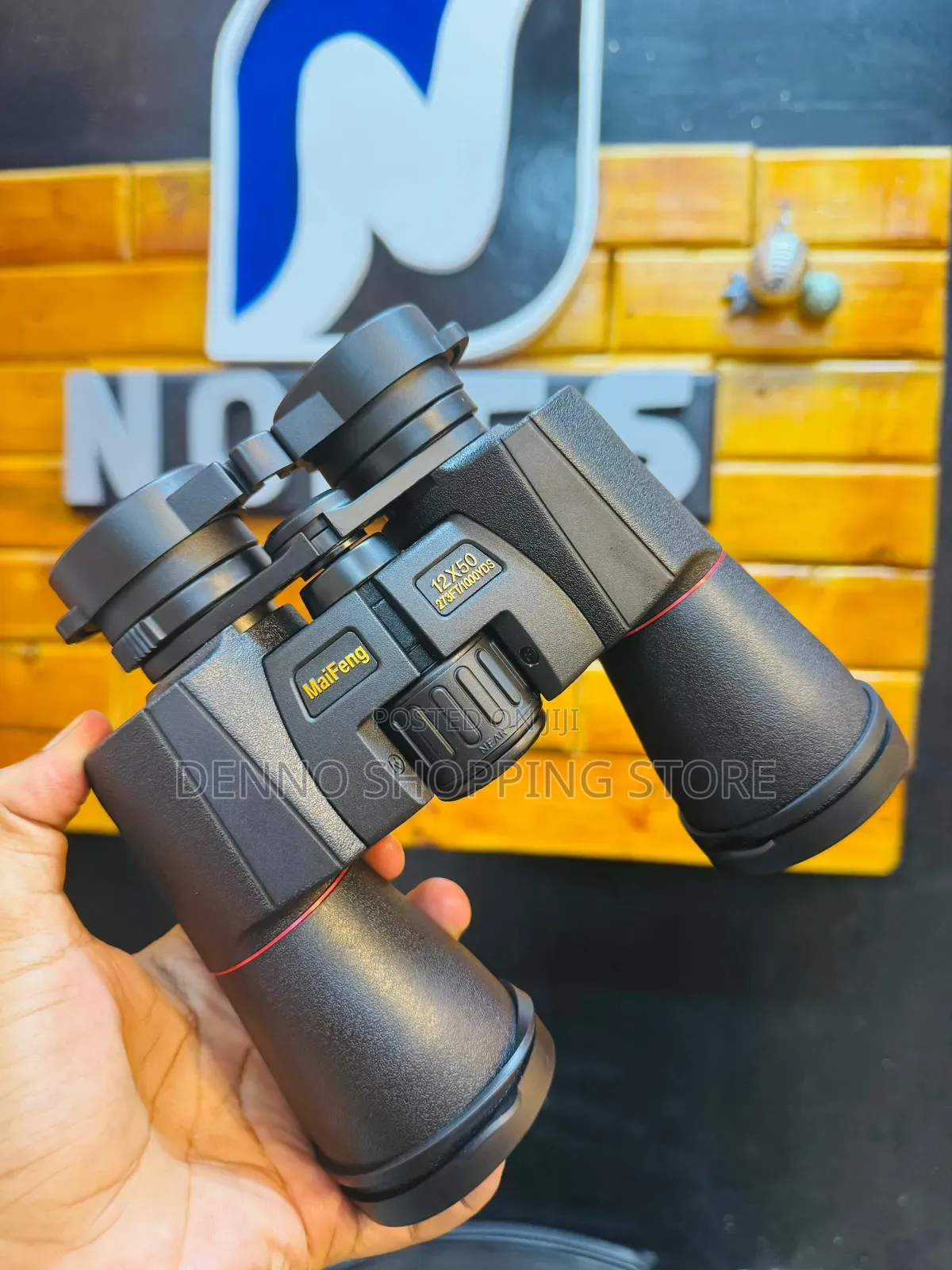 Maifeng Ed 12x50 Binocular Black Clear