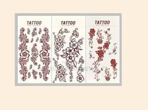 1 Pc Mehndi Henna Temporary Sticker (Good Quality