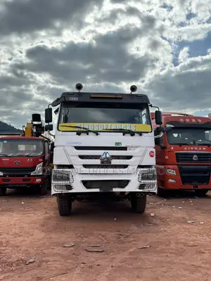Ready for Order White and Black Howo 6x4 Dump Truck