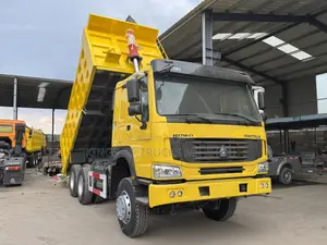 Ready for Order Yellow Howo 6x4 Dump Truck