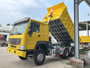 Ready for Order Yellow Howo 6x4 Dump Truck