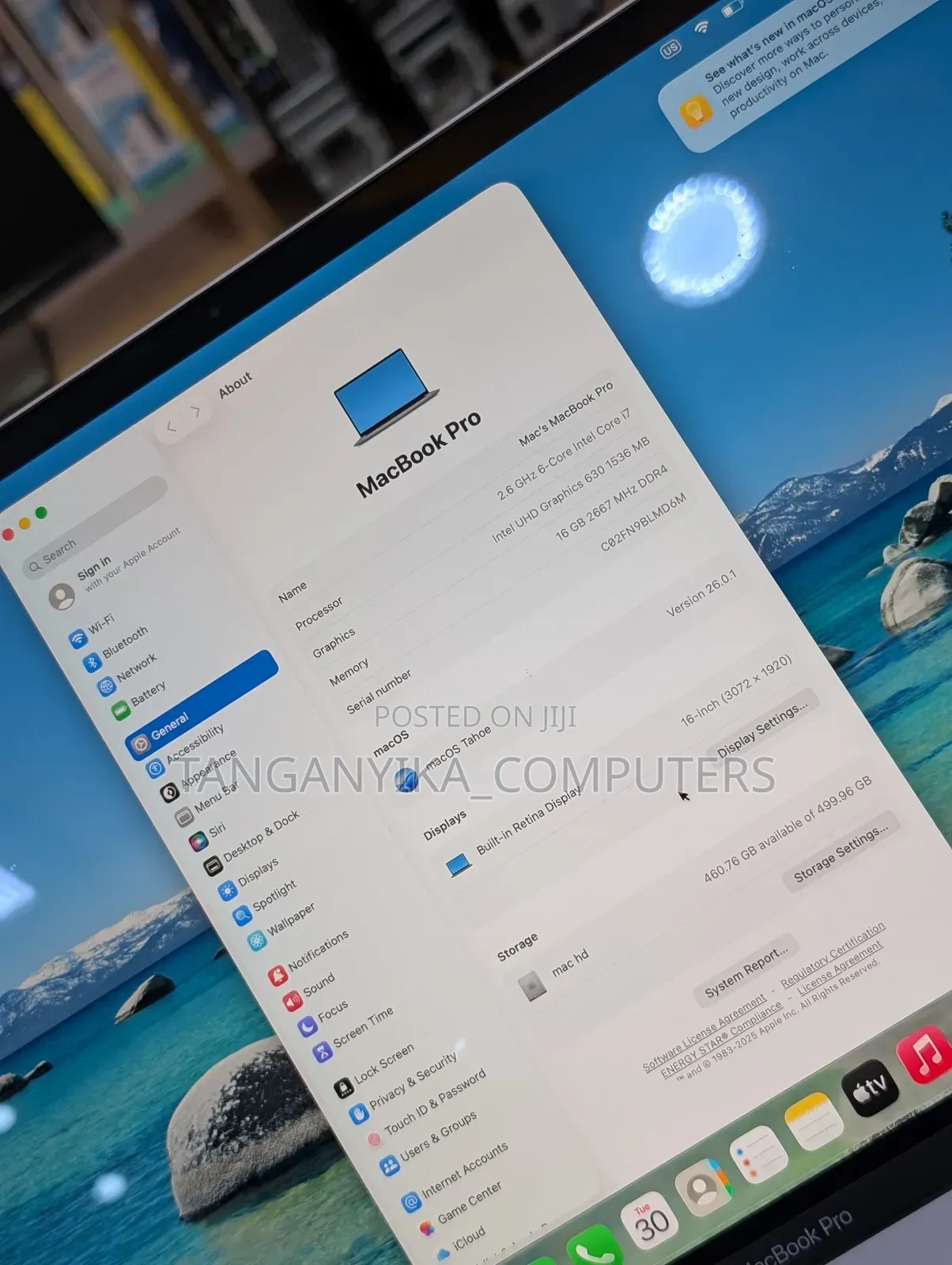 Laptop Apple MacBook Air 2020 M1 8GB Apple M1 SSD 256GB