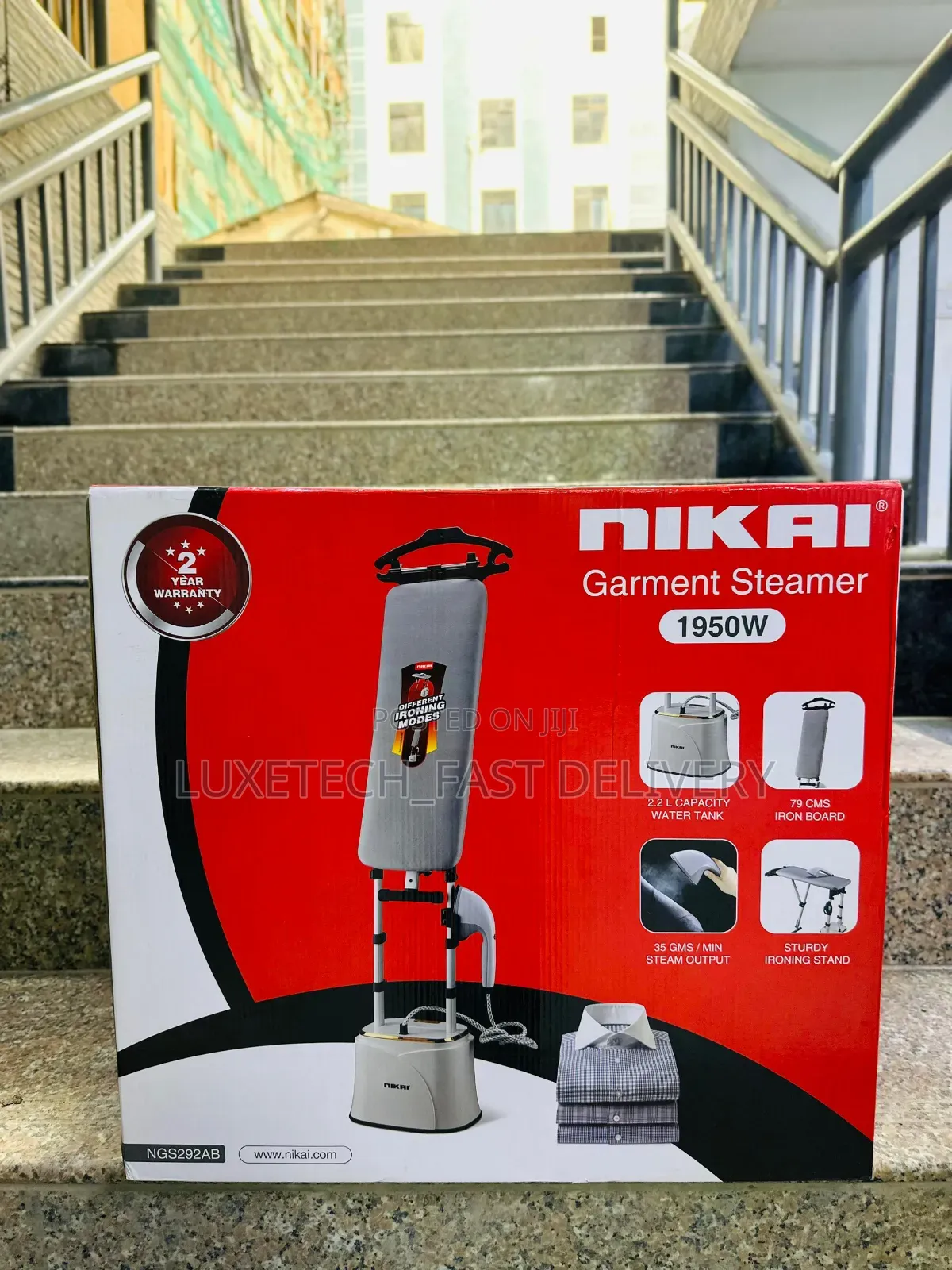 Nikai All-in-One Garment Steamer 2.2 Litres
