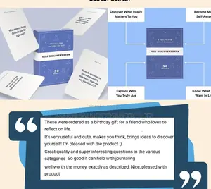 Self- Discovery Card Game For Personal Growth