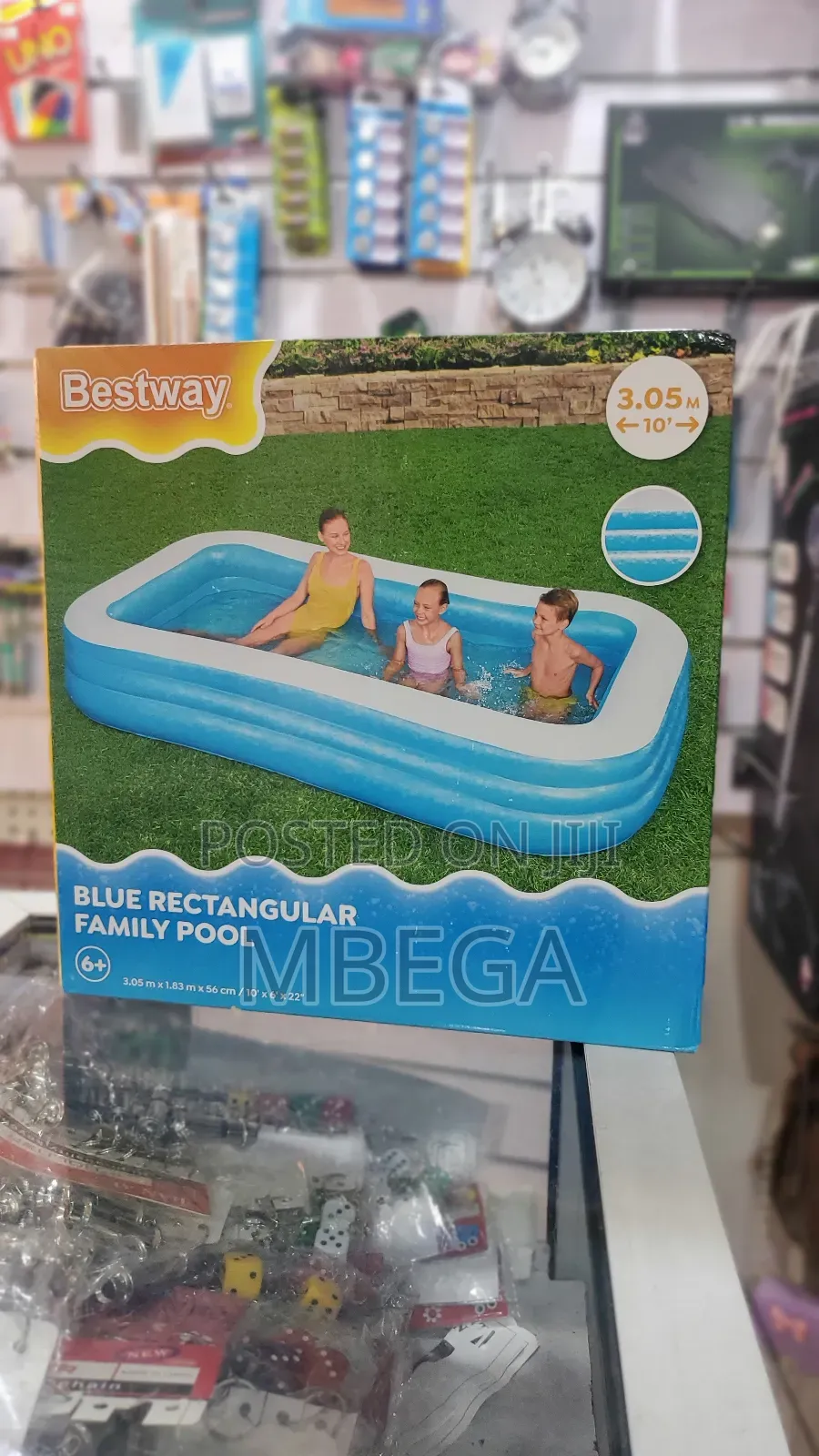 Swimming Pool 3.05m×1.83m×56cm