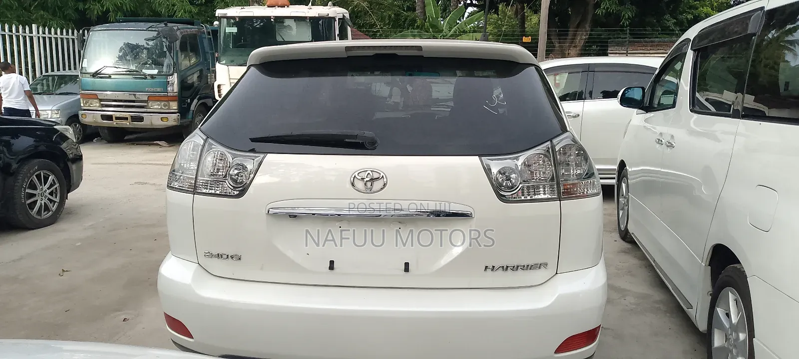 Toyota Harrier 2007 White