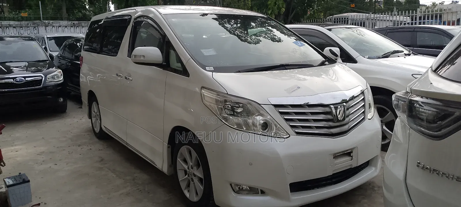 Toyota Alphard 2008 White