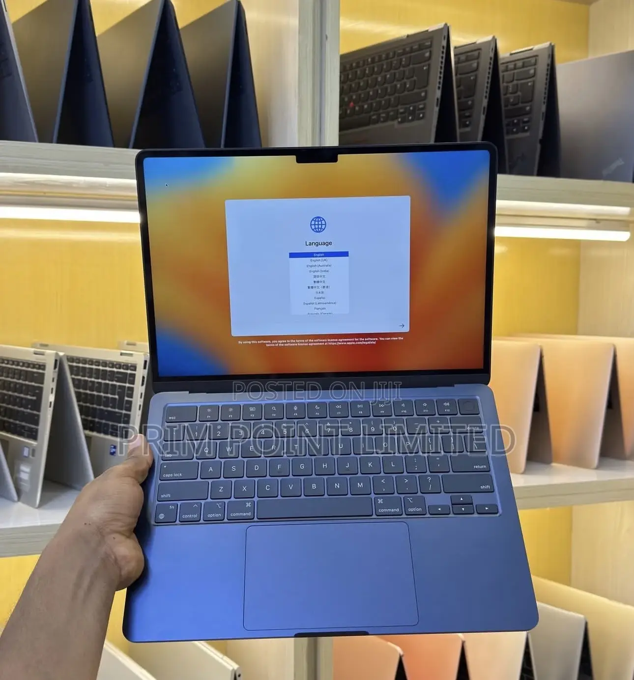 New Laptop Apple MacBook Air 2022 M2 8GB Apple M2 SSD 512GB