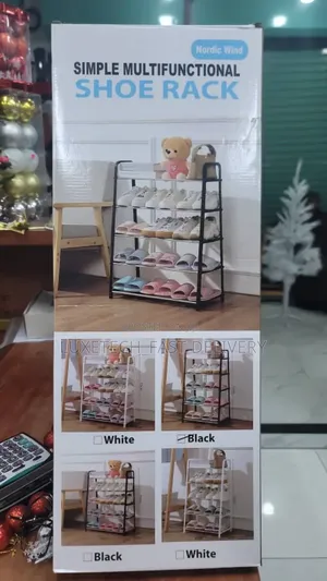 Nordic Wind Simple Multifunctional Shoe Rack 5-Layers