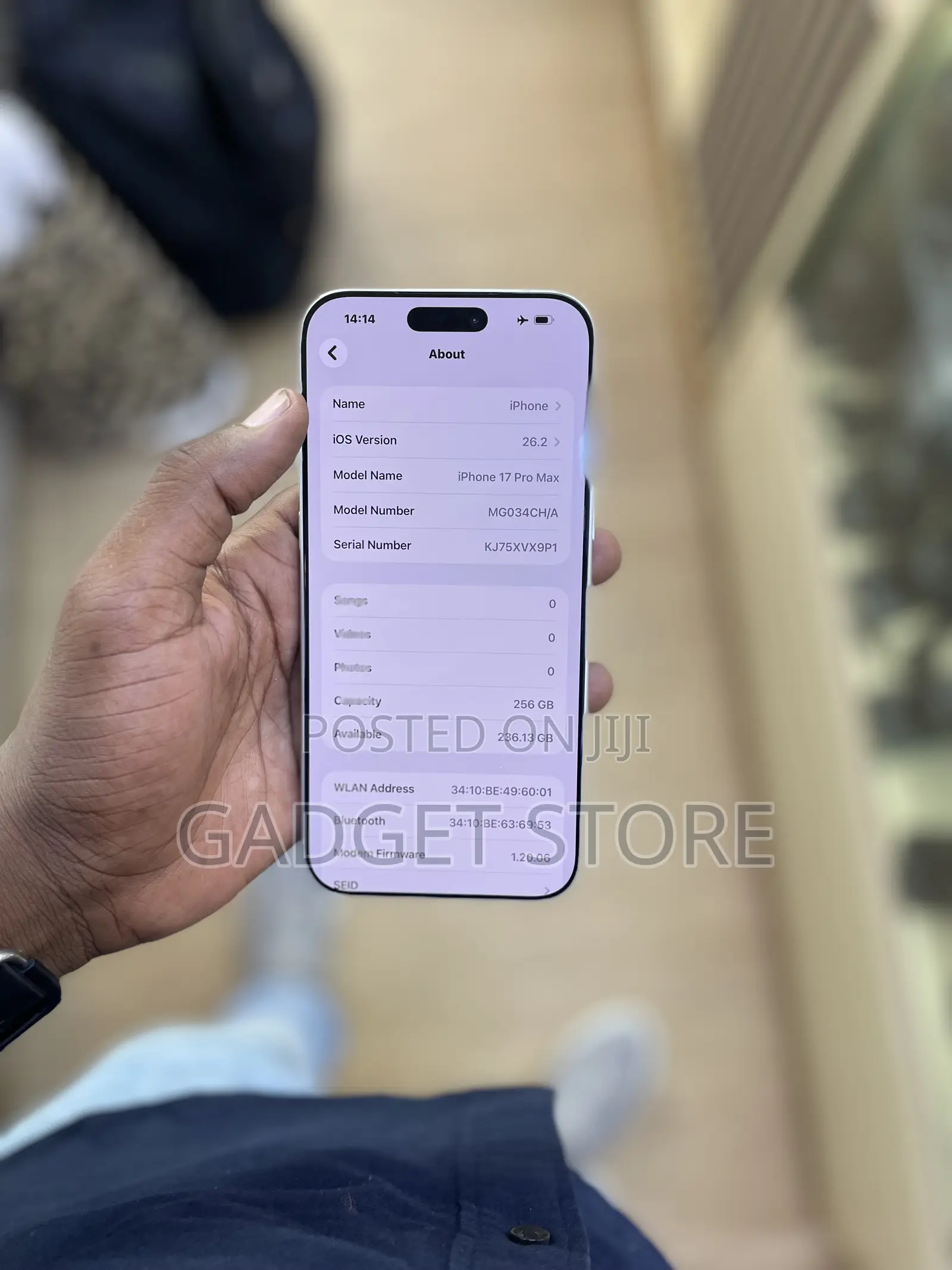 Apple iPhone 17 Pro Max 256 GB Silver