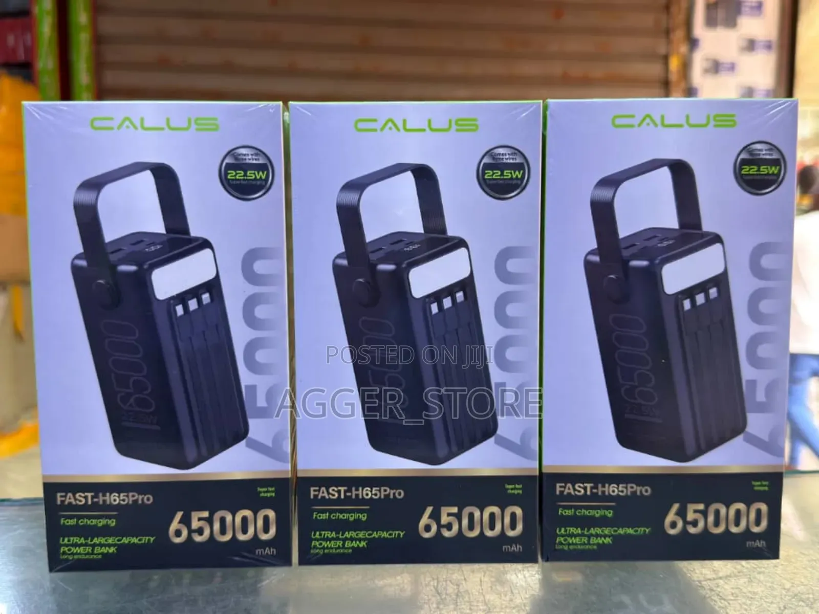 Calus Original Power Bank* *Fast H65 Pro* 65000mah