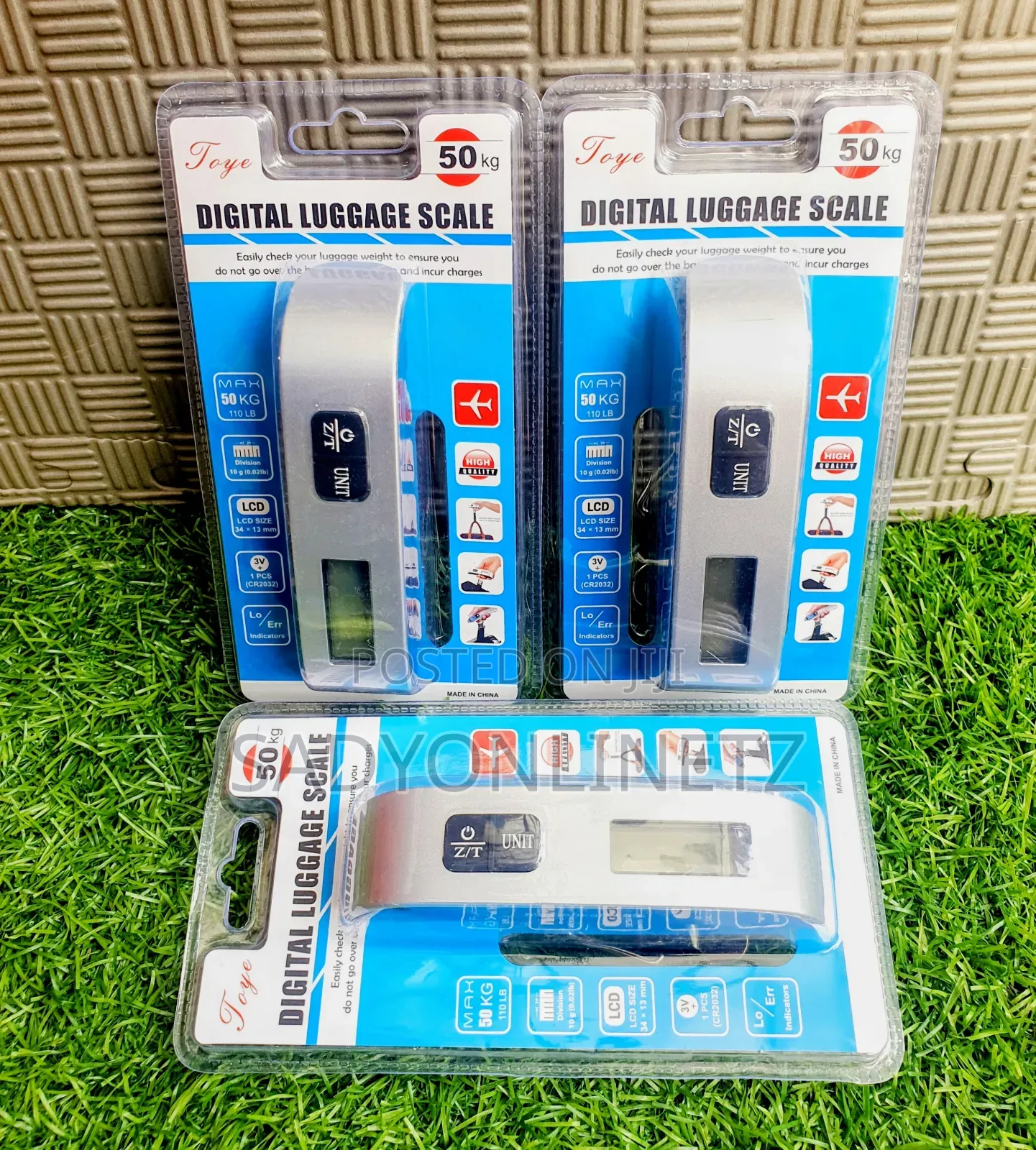 50kg Max Luggage Weight Scale
