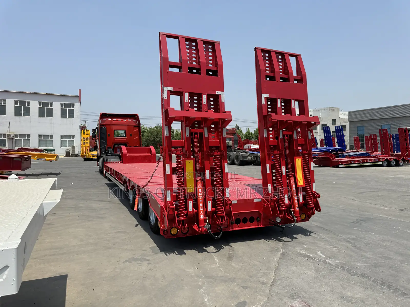 Brand New 3 Axles Low-Bed Trailer