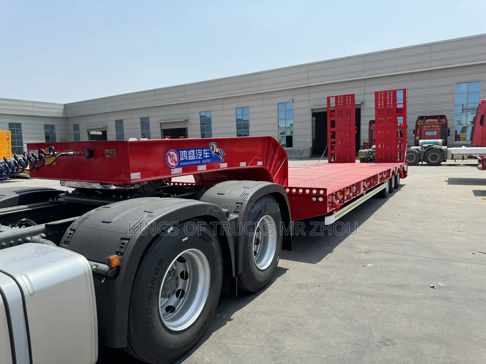 Brand New 3 Axles Low-Bed Trailer