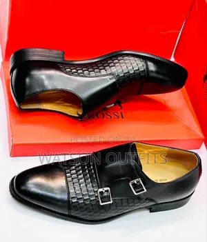 Viatu Vya Leather Materials Original or Men's Lv Leather Shoes