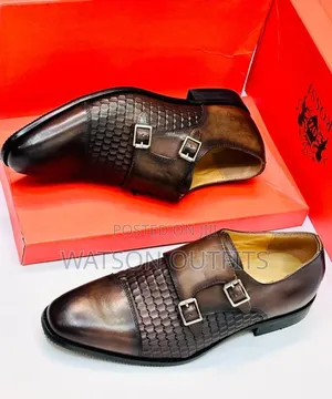 Viatu Vya Leather Materials Original or Men's Lv Leather Shoes