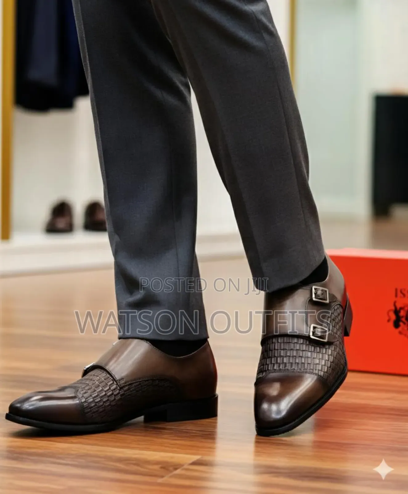 Viatu Vya Leather Materials Original or Men's Lv Leather Shoes