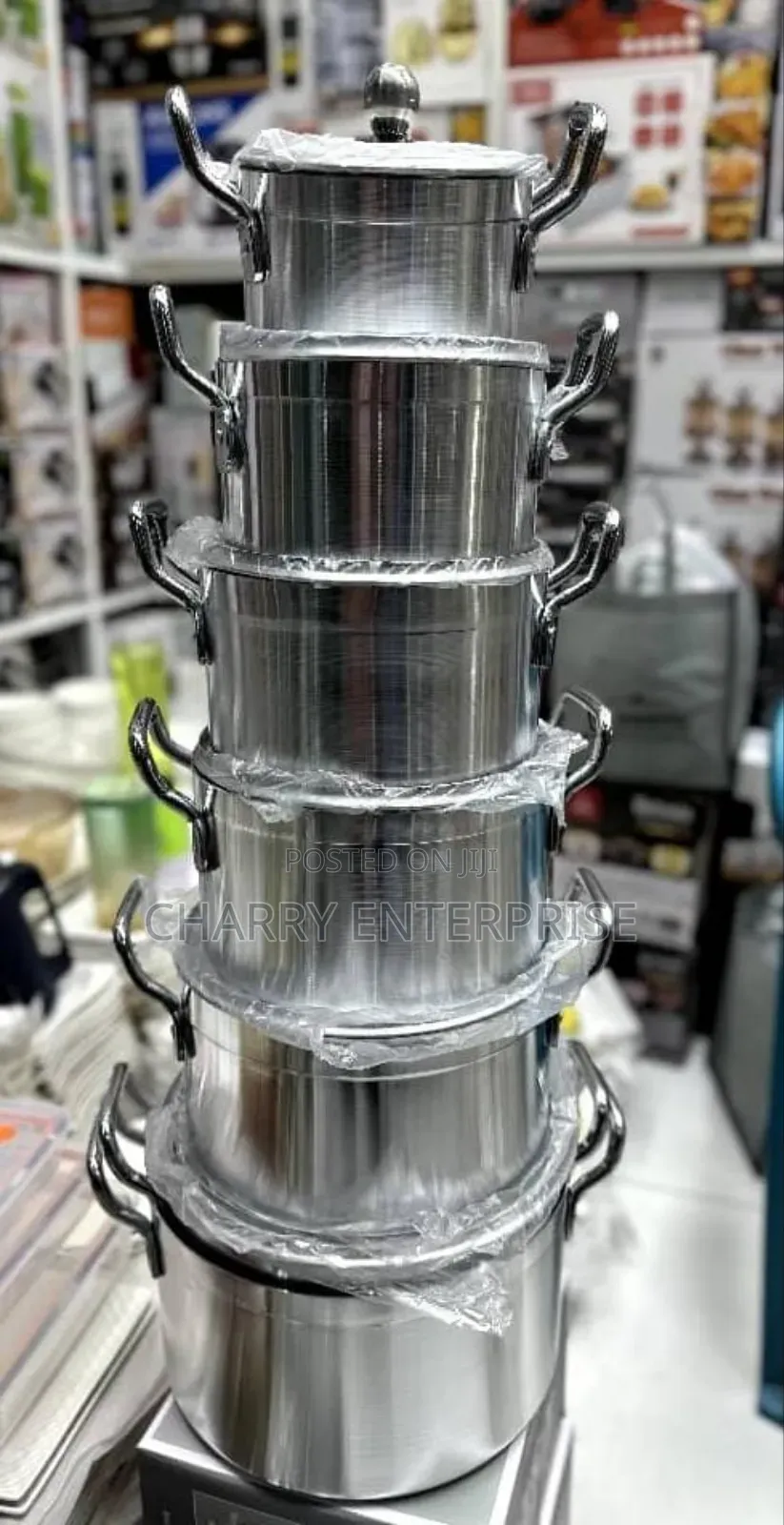 Sufuria Set Za Aluminum Nzito Na Imara Pure Aluminium Cookware Set