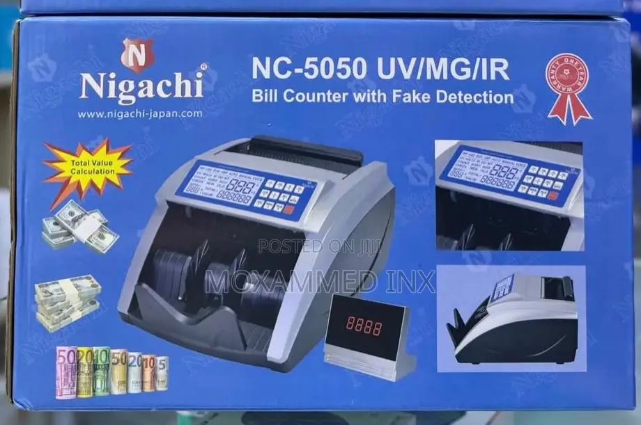Nigachi Nc-5050 Uv/Mg/Irbill Counter With Fake