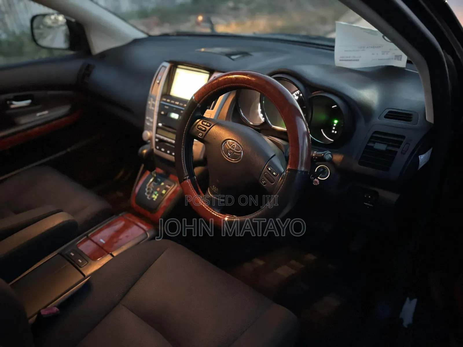 Toyota Harrier 2007 Black