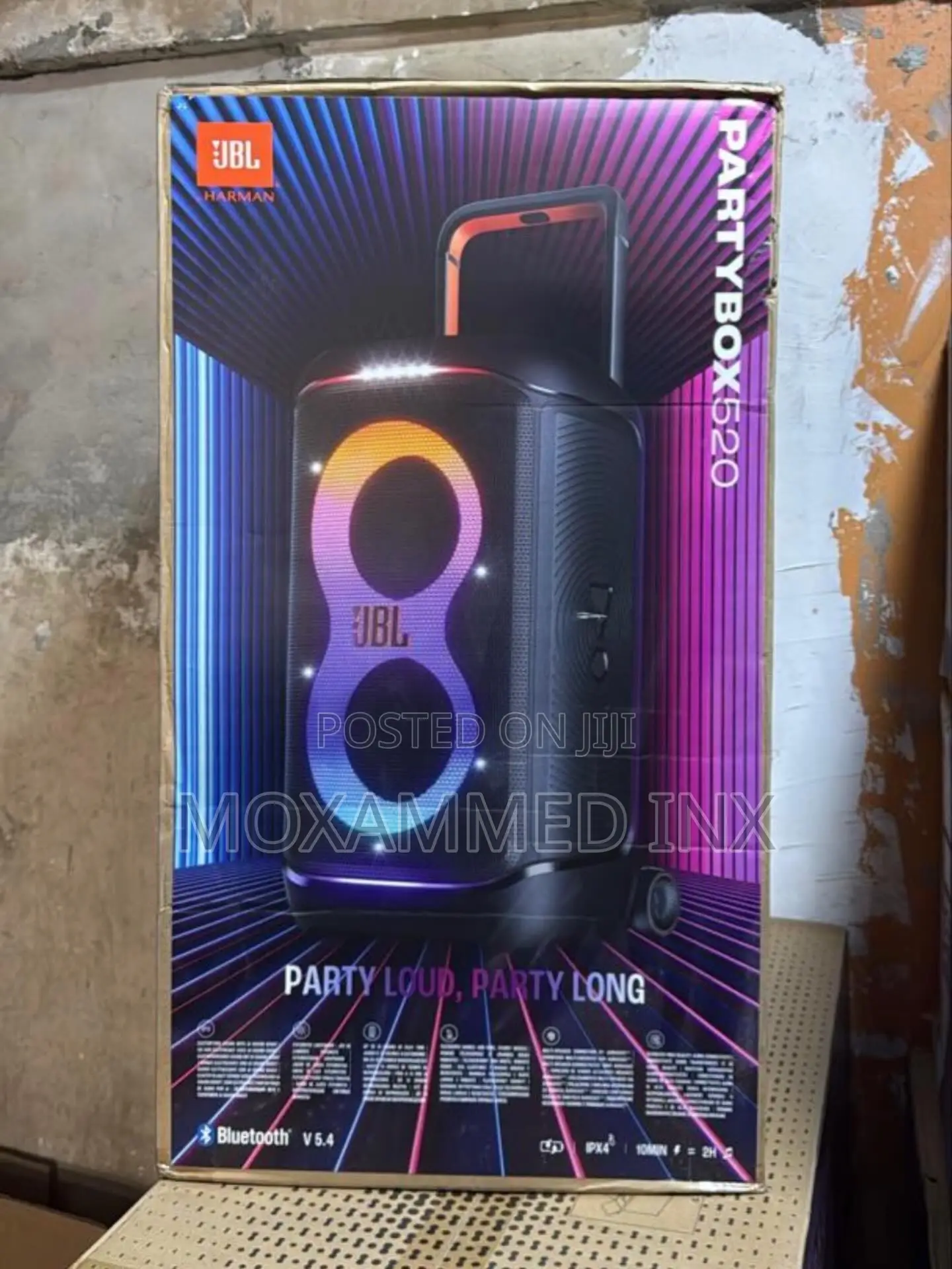 JBL Partybox520 Wireless Bluetooth Speaker