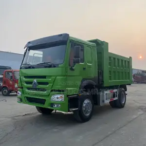 Ready for Order Green Howo 4x2 Dump Truck