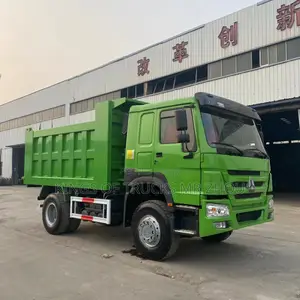 Ready for Order Green Howo 4x2 Dump Truck
