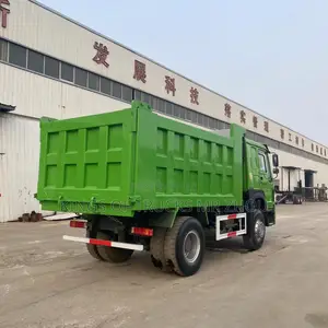 Ready for Order Green Howo 4x2 Dump Truck
