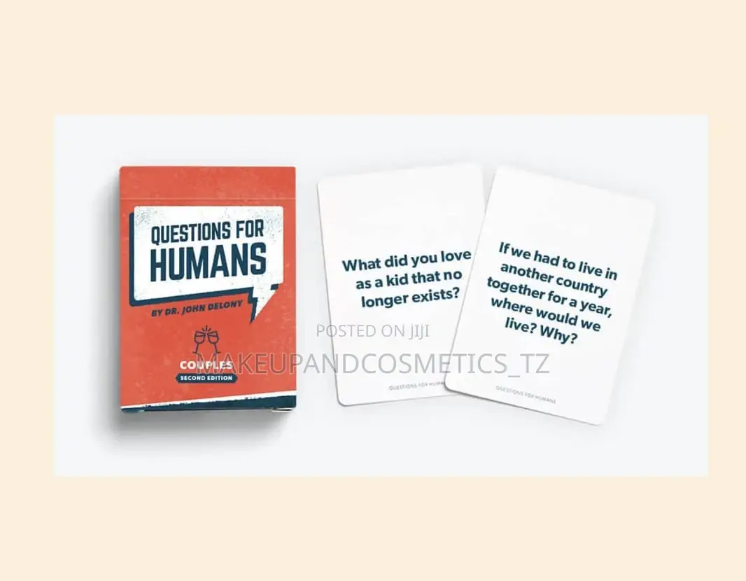 Question for Humans Couple Card Game