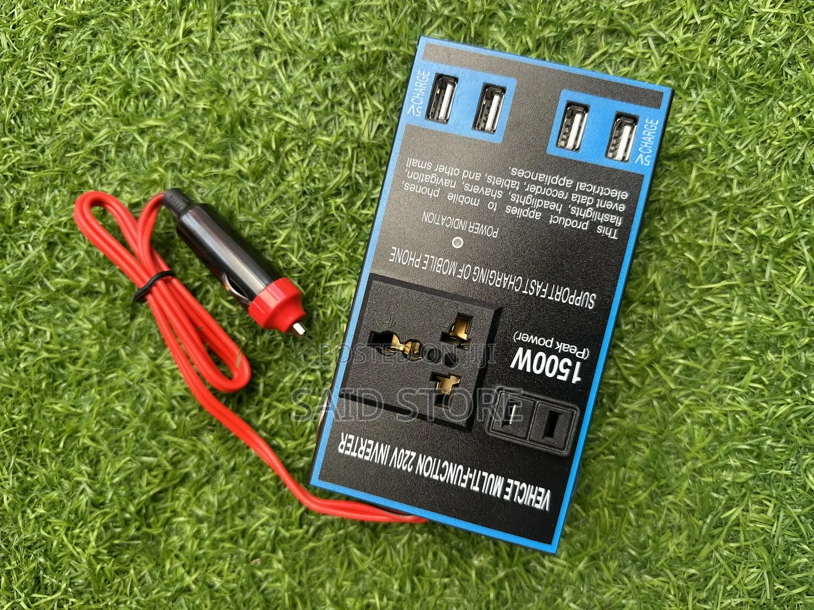 Quick Charging Car Inverter Cigar Lighter Socket Usb