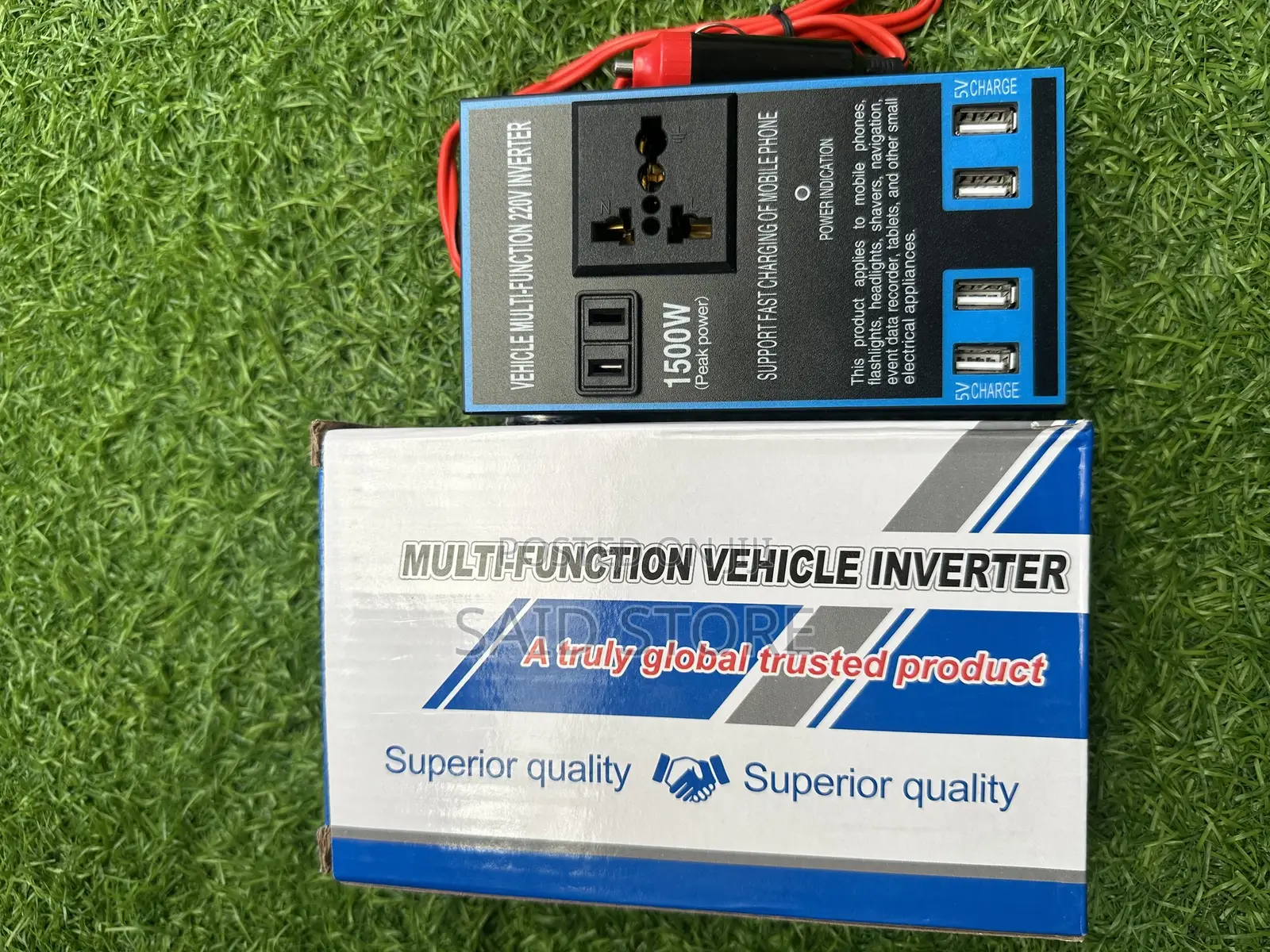 Quick Charging Car Inverter Cigar Lighter Socket Usb