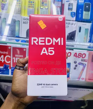 New Xiaomi Redmi A5 4G 128 GB Black