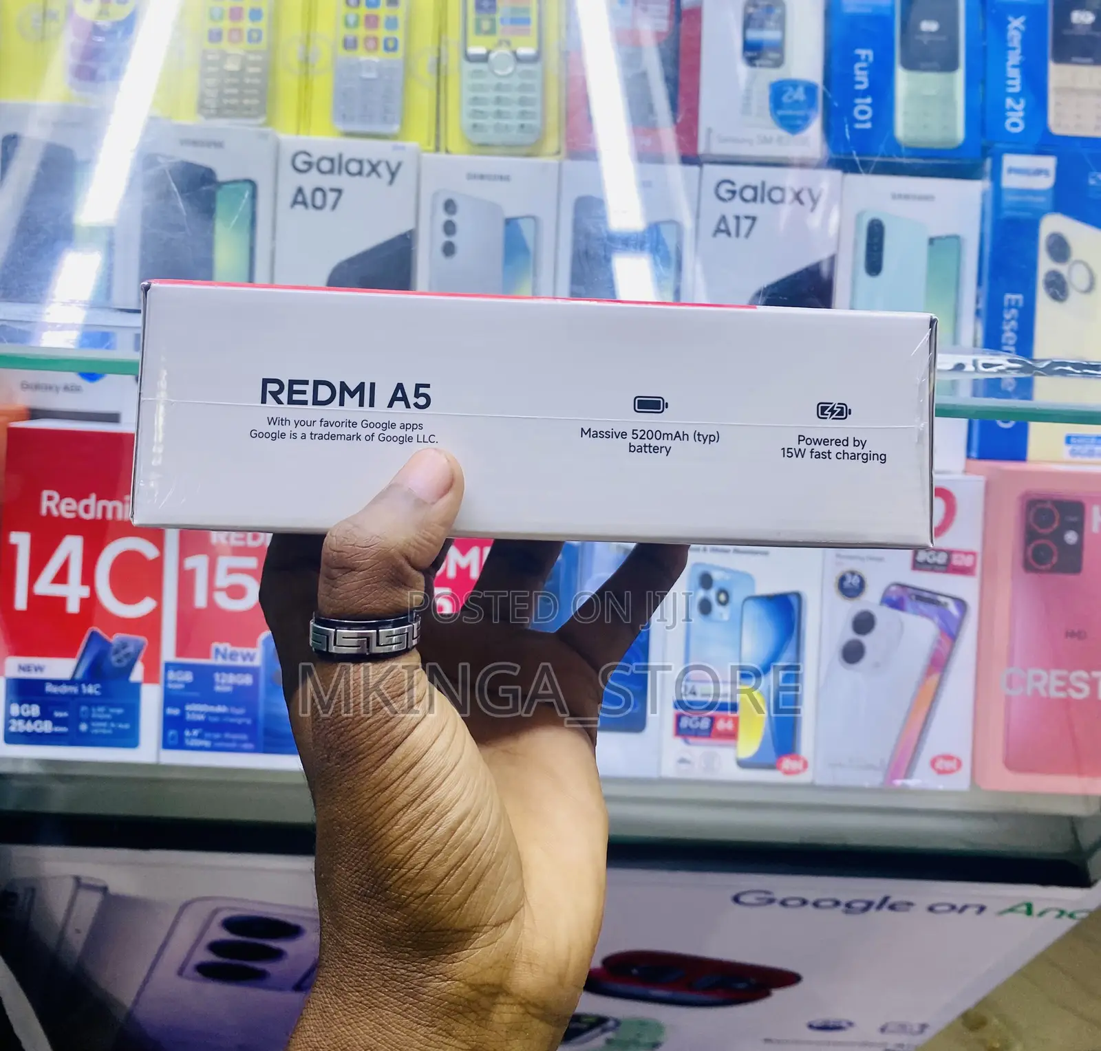 New Xiaomi Redmi A5 4G 128 GB Black