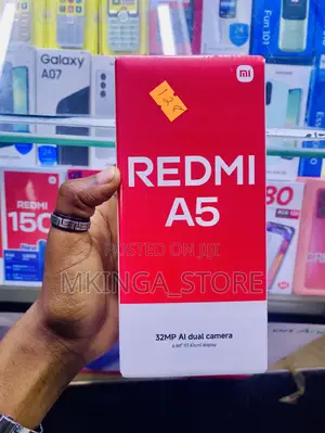 New Xiaomi Redmi A5 4G 128 GB Black