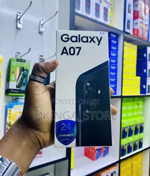 New Samsung Galaxy A07 4G 128 GB Black