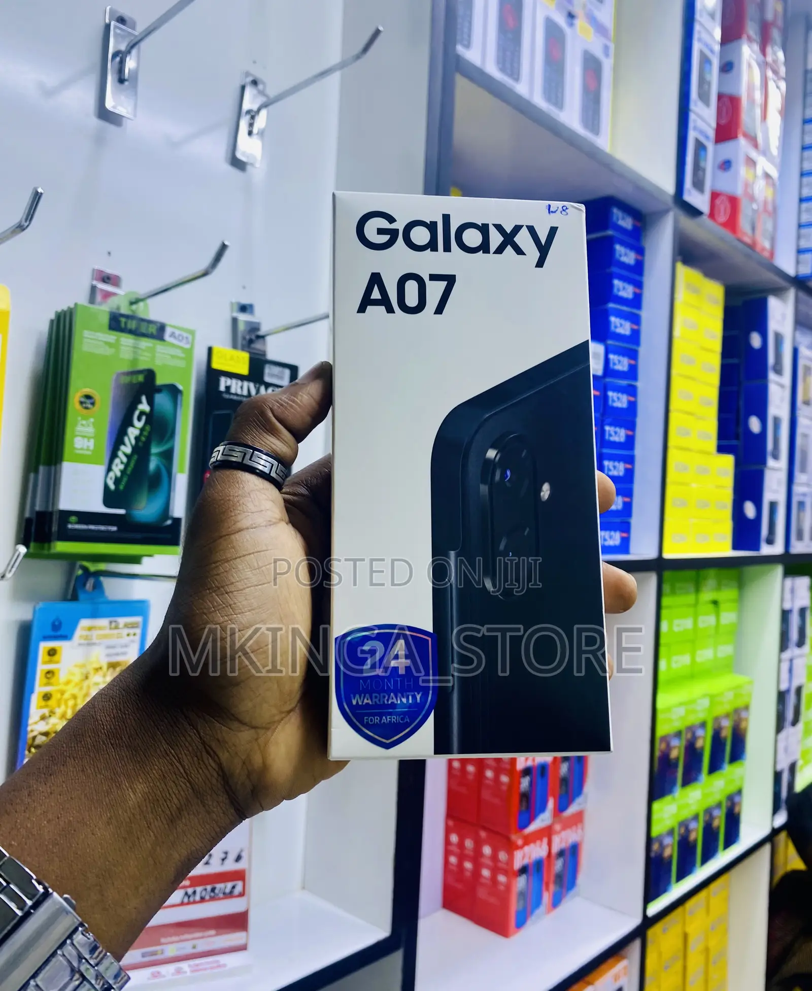 New Samsung Galaxy A07 4G 128 GB Black