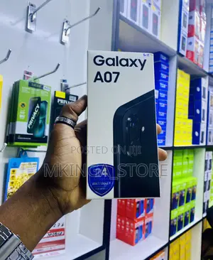 New Samsung Galaxy A07 4G 128 GB Black