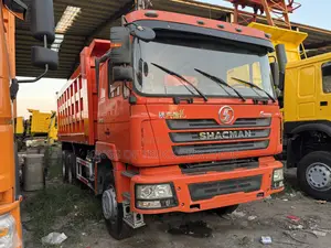 Ready for Order Orange Shacman 6x4 Dump Truck