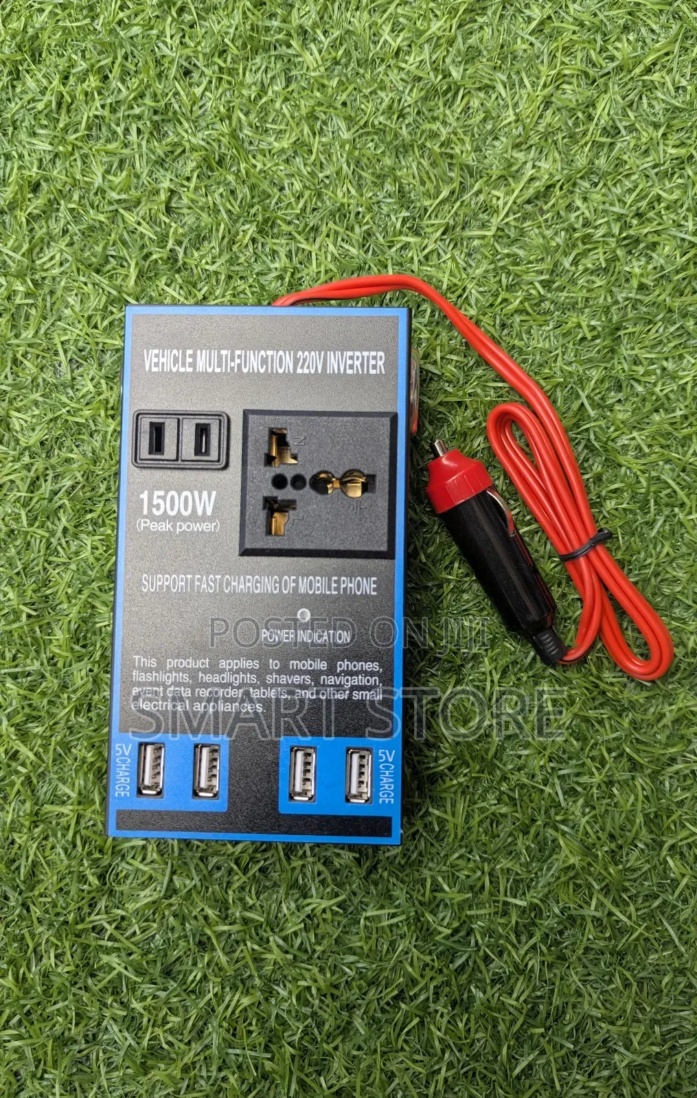 1500w Peak Power Vehicle Multi-Function 220v Inverter