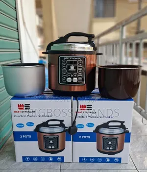 West Strong Pressure Cooker Sufuria Mbili