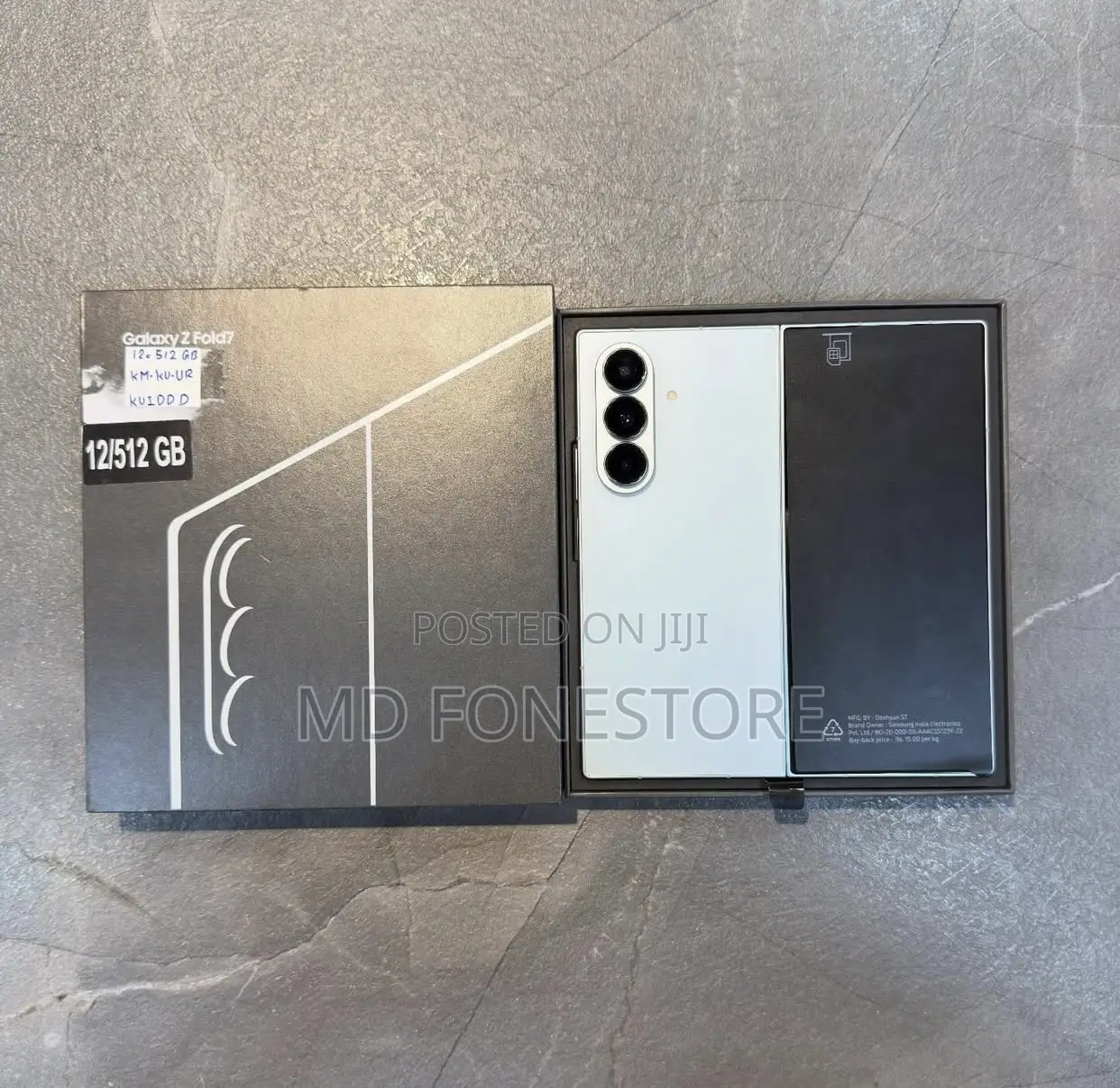 New Samsung Galaxy Z Fold7 512 GB Blue