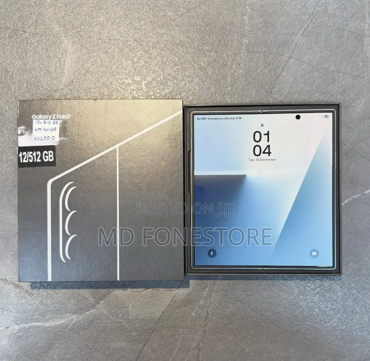 New Samsung Galaxy Z Fold7 512 GB Blue