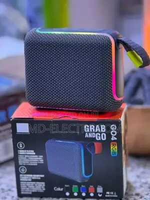 Grab and Go G04 RGB Portable Bluetooth Speaker.