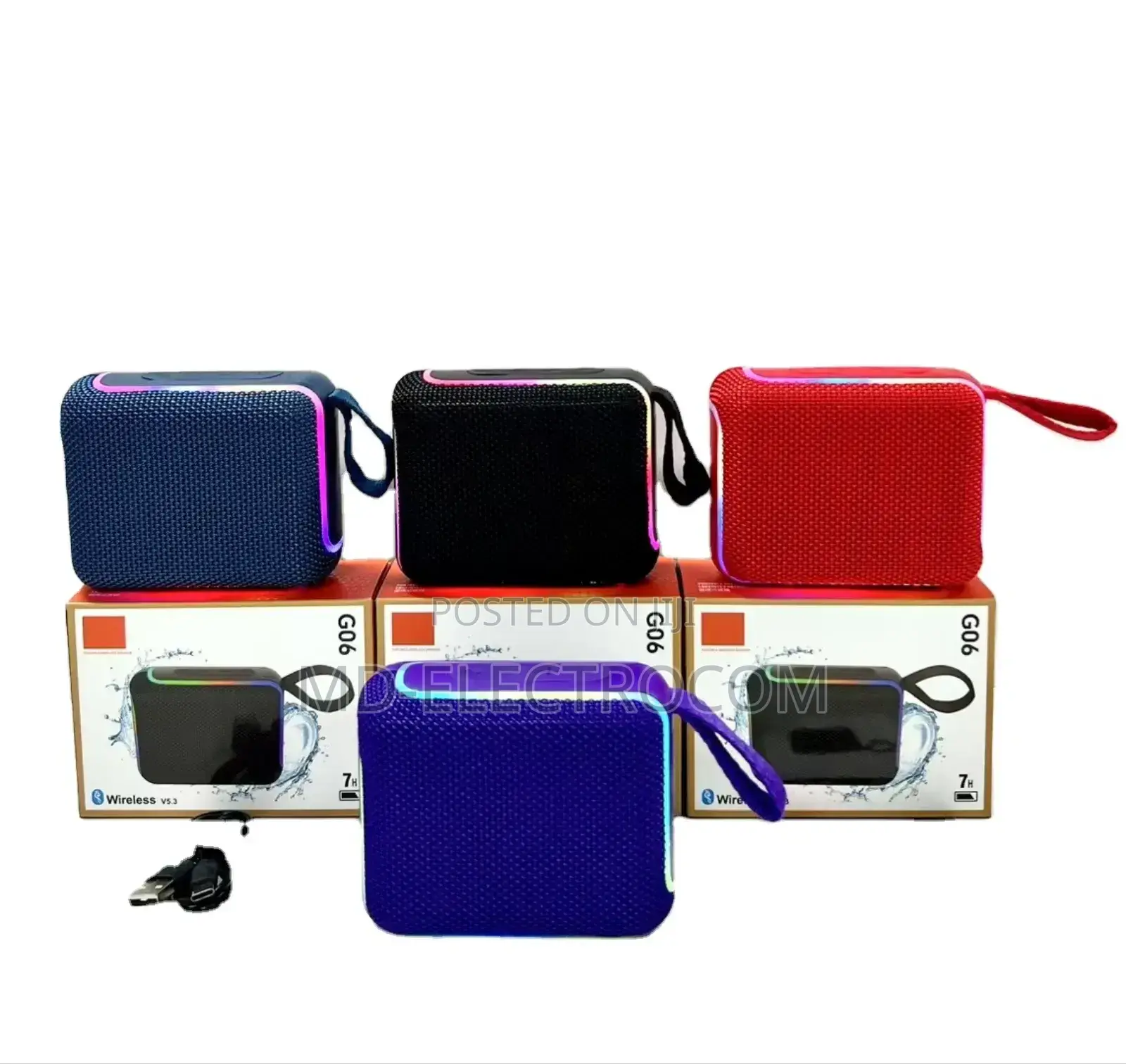 Grab and Go G04 RGB Portable Bluetooth Speaker.