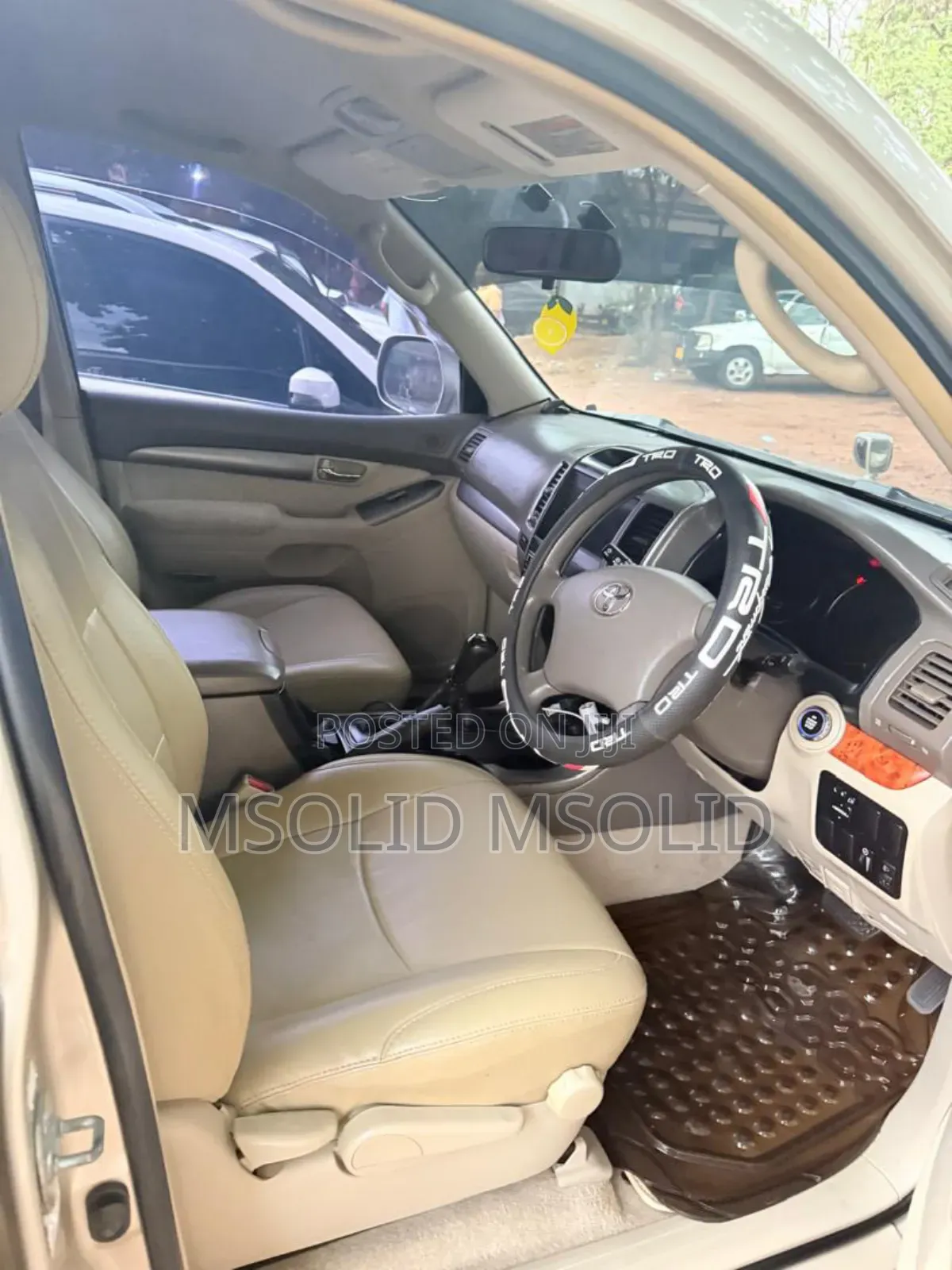 Toyota Land Cruiser Prado 2007 Gold