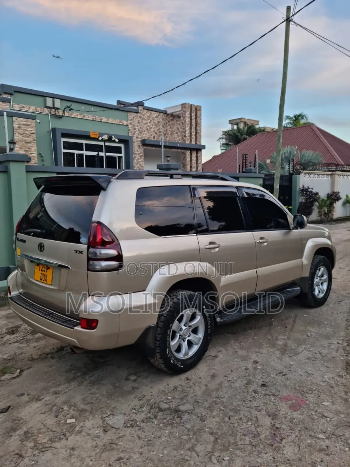 Toyota Land Cruiser Prado 2007 Gold