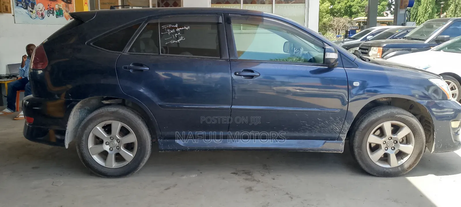 Toyota Harrier 2003 Blue