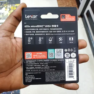 Lexar 633x 512gb Microsdxc Uhs-I Card With Sd Adapter