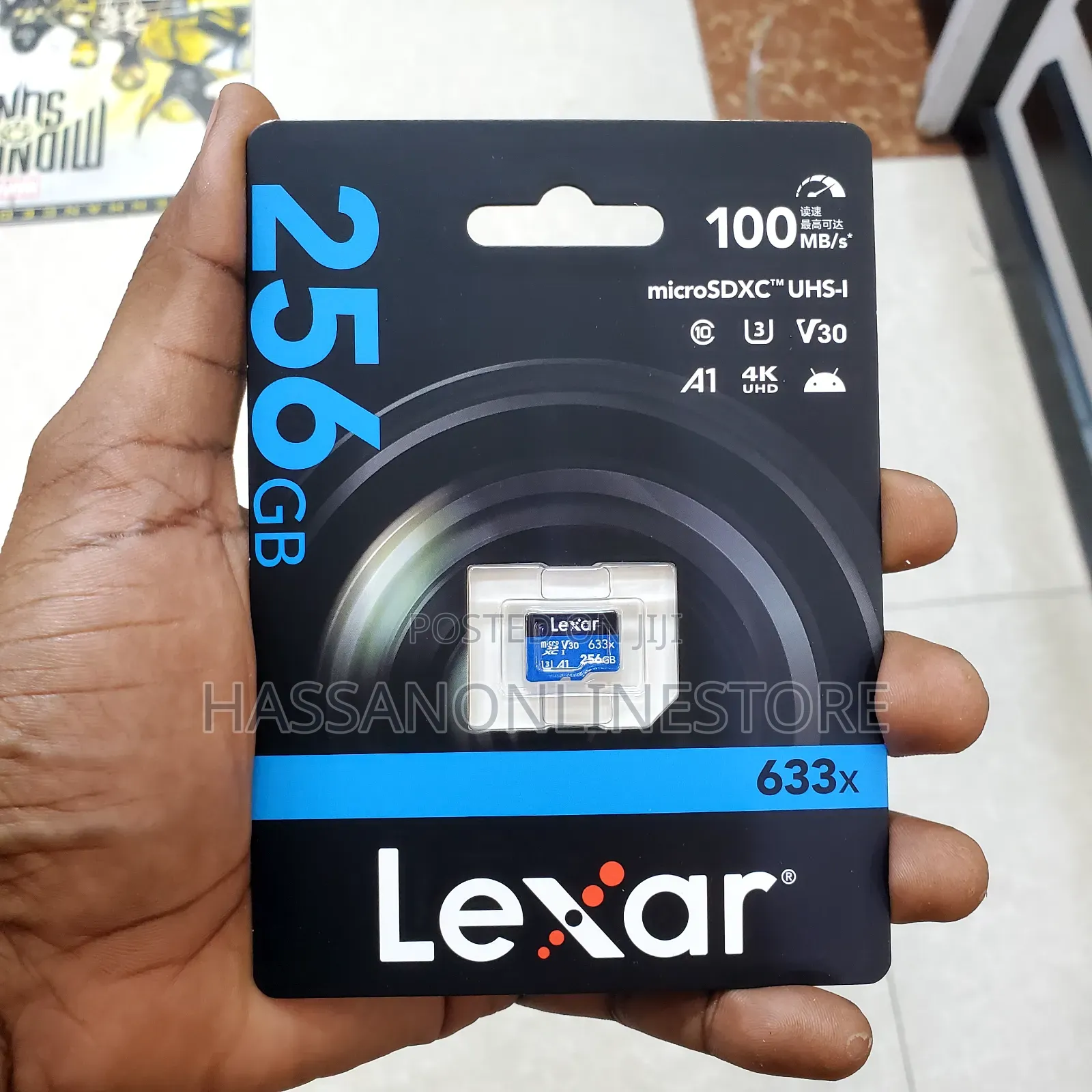 Lexar High-Performance 633x 256gb Microsdxc Uhs-I Card